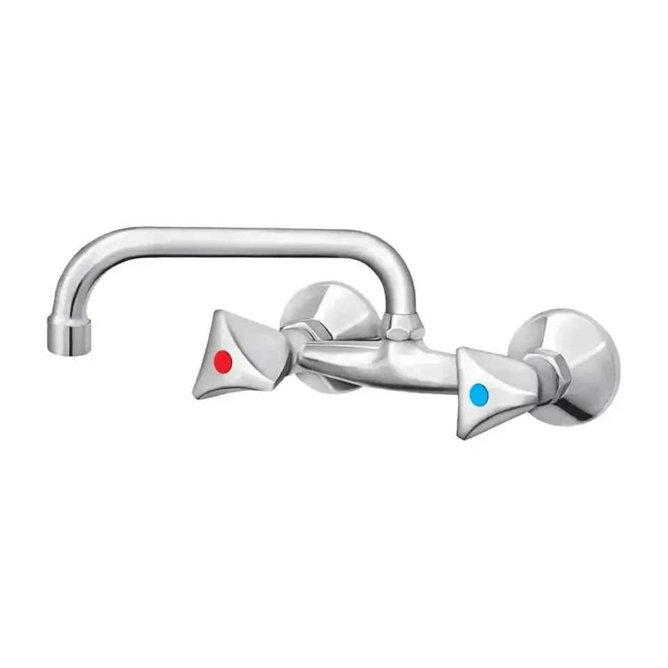 Baterija za sudoperu Rosan Klasik hrom zidna / U izliv 200 mm