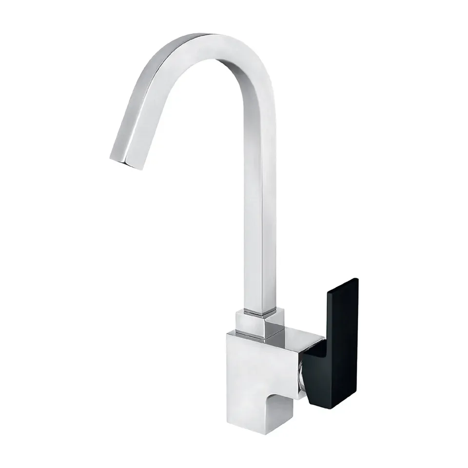 Baterija za sudoperu Rosan Quadro Black Edition crna za niskopritisni bojler