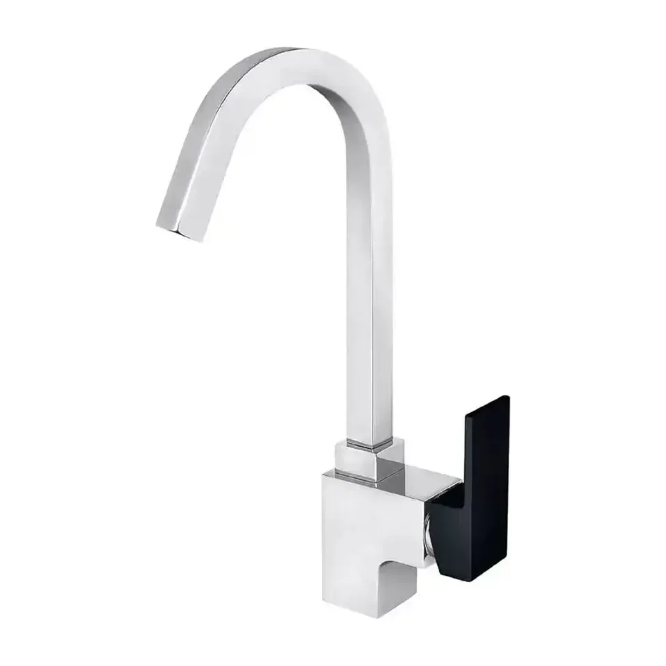 Baterija za sudoperu Rosan Quadro crna 3 cevi