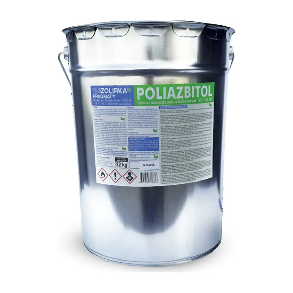 Bitumenska pasta Poliazbitol crna, 5 kg