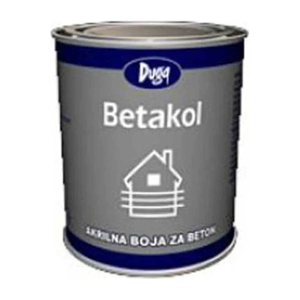 Boja za beton Duga Betakol siva, 750 ml