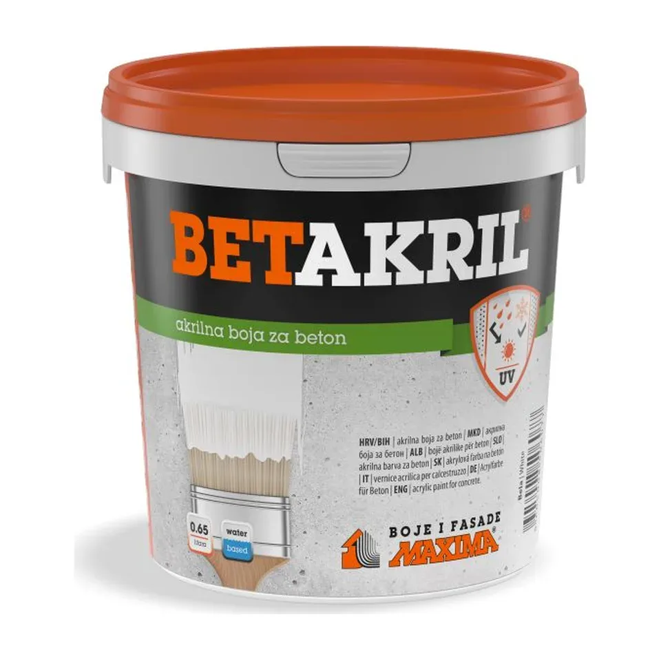 Boja za beton Maxima Betakril plava, 650 ml