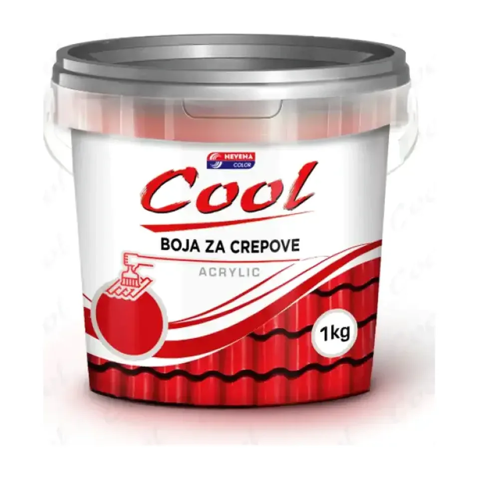 Boja za crep Cool crvena 45898, 1 kg