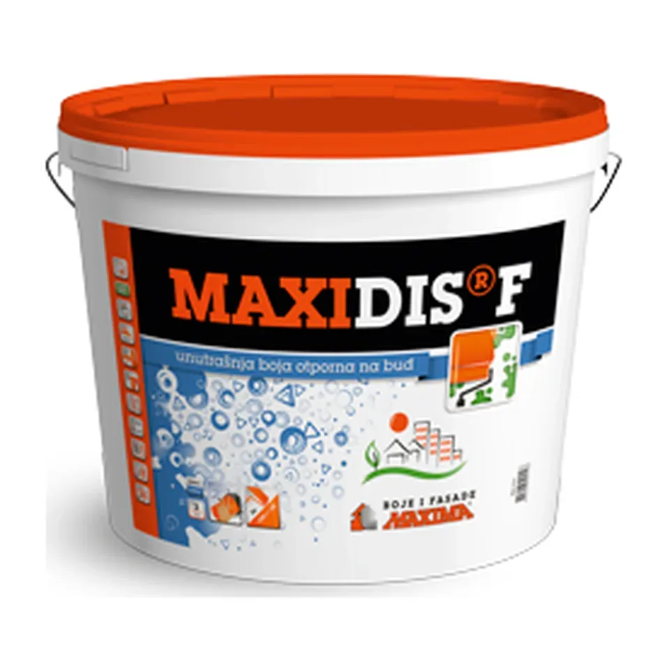 Boja za zidove Maxima Maxidis F bela, 15 l