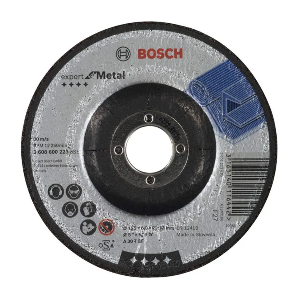 Brusna ploča Bosch Expert for Metal 125x6 mm