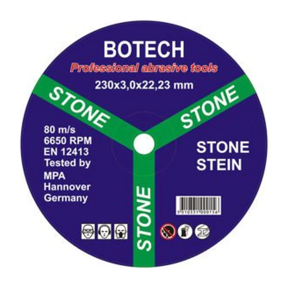 Brusna ploča Botech kamen 230x3x22