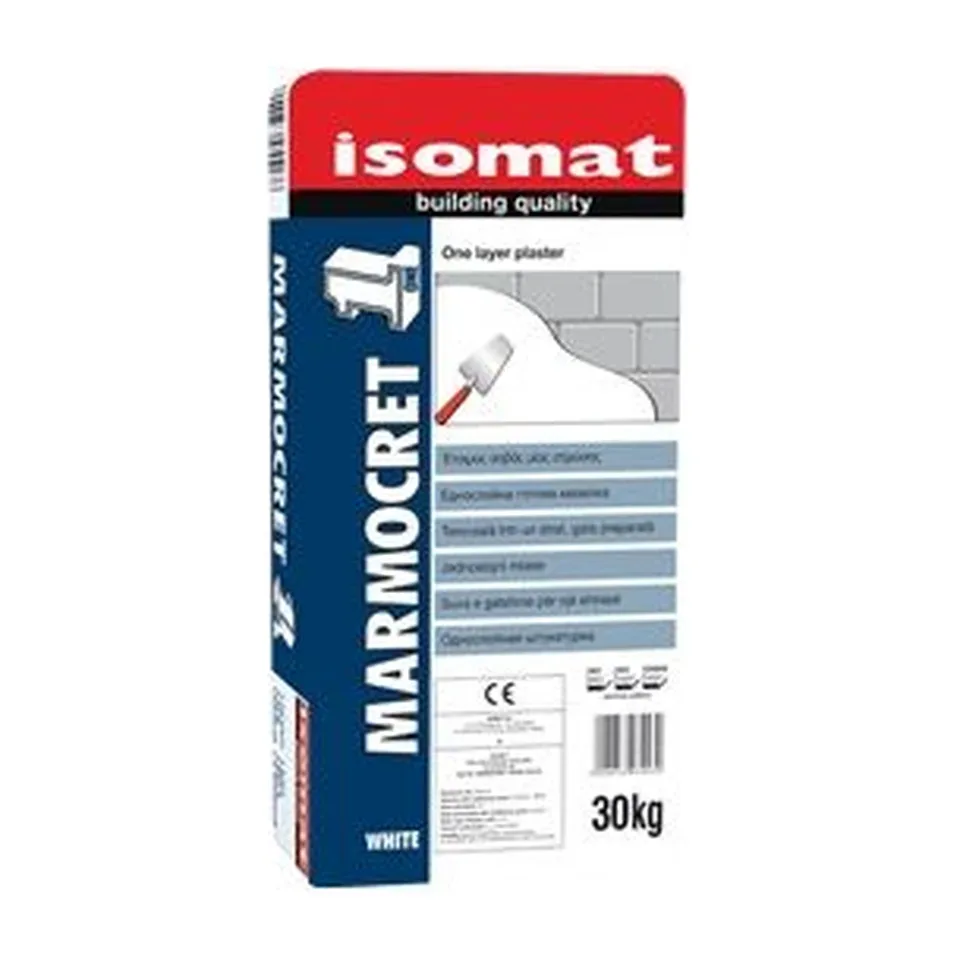 Cementni malter Isomat Marmocret 1 bela, 30 kg