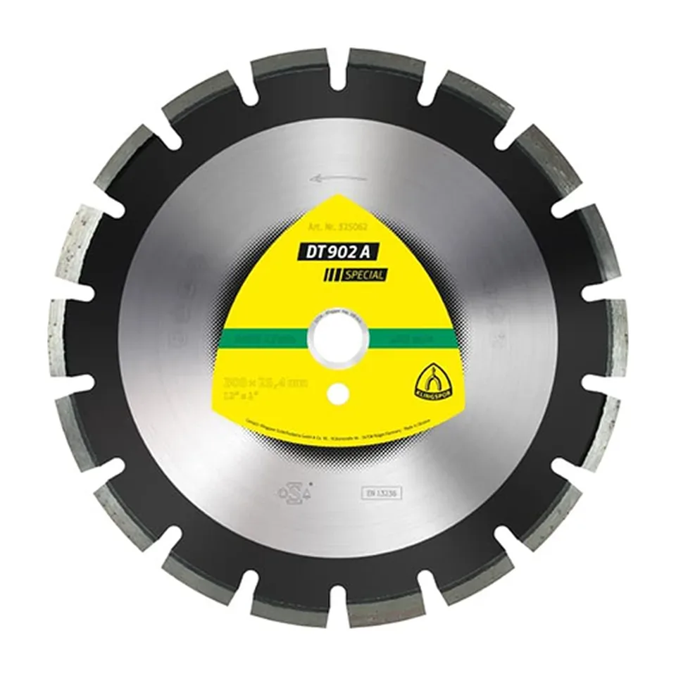 Dijamantska ploča Klingspor DT 902 A 350x3,2x25,4 za asfalt