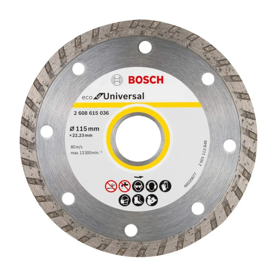 Dijamantska rezna ploča Bosch Eco for Universal Turbo 115 mm