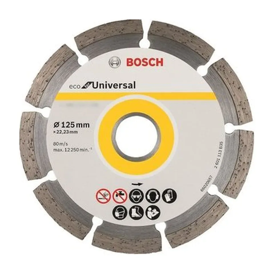 Dijamantska rezna ploča Bosch ECO Universal 125x22.23 mm