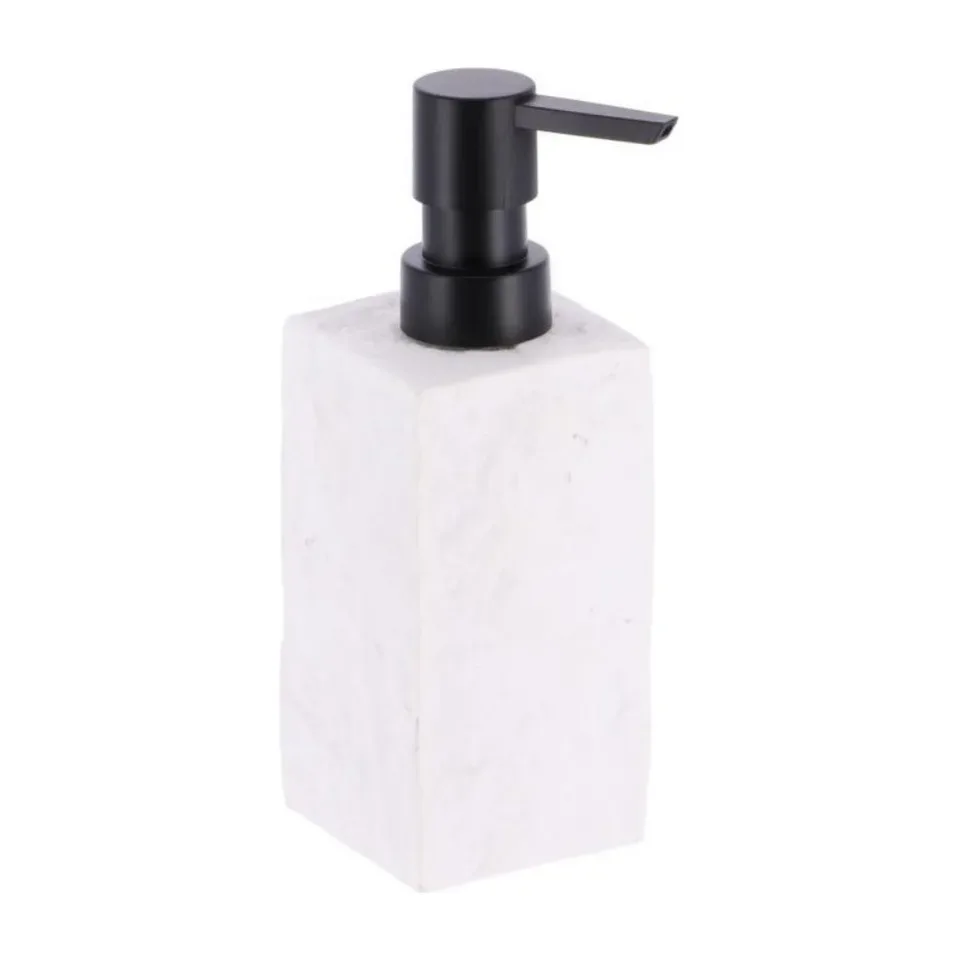 Dozer za sapun Tendance bela poliresin / 18 x 6 x 6 cm