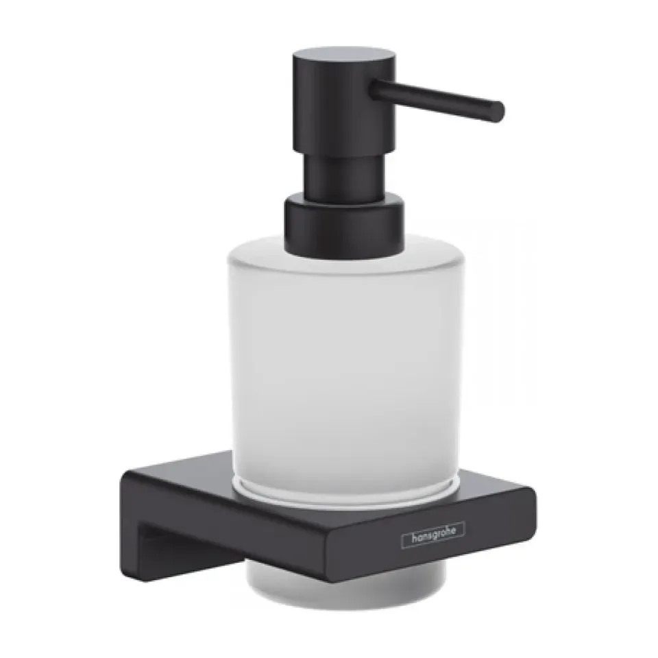 Dozer za tečni sapun Hansgrohe AddStoris 670 crni mat