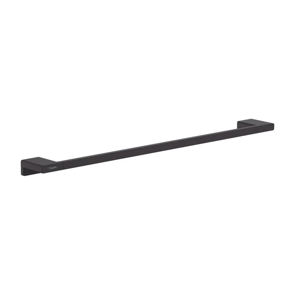 Držač peškira Hansgrohe AddStoris 670 crni mat 64,8 cm