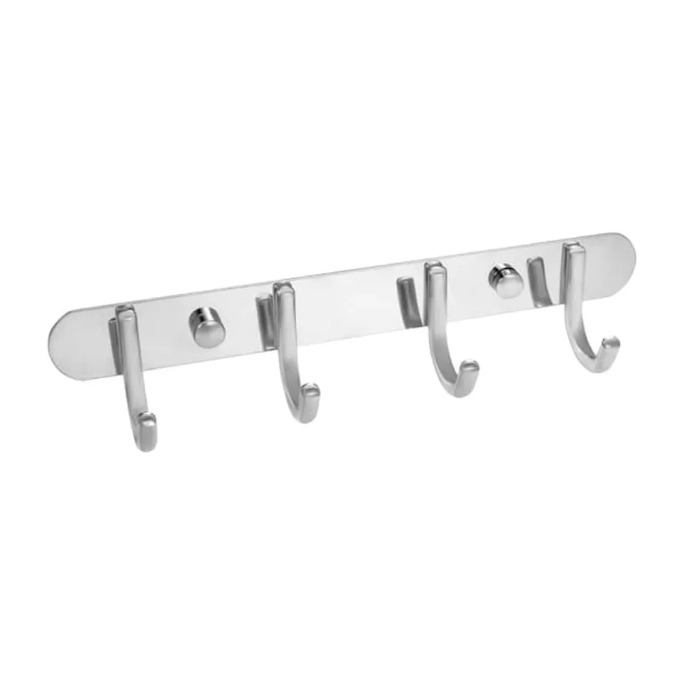 Držač peškira sa kukama Minotti inox sa 4 kuke WT5153-4