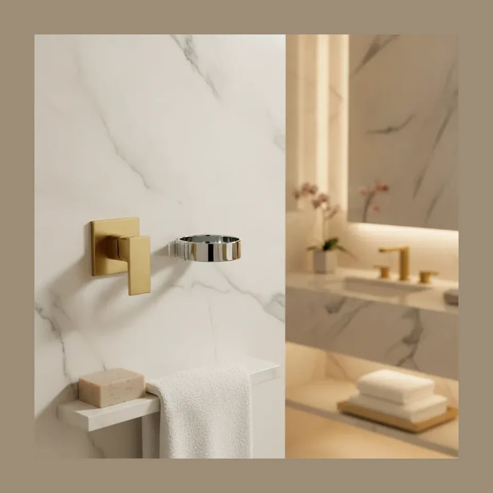 Držač sapuna Hansgrohe Casetta C 000 hrom za kliznu šipku 22 mm