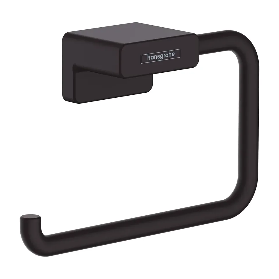 Držač toalet papira Hansgrohe AddStoris 670 crni mat