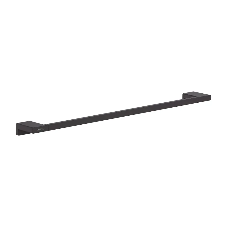 Držač za peškire Hansgrohe AddStoris crna mat 648 mm