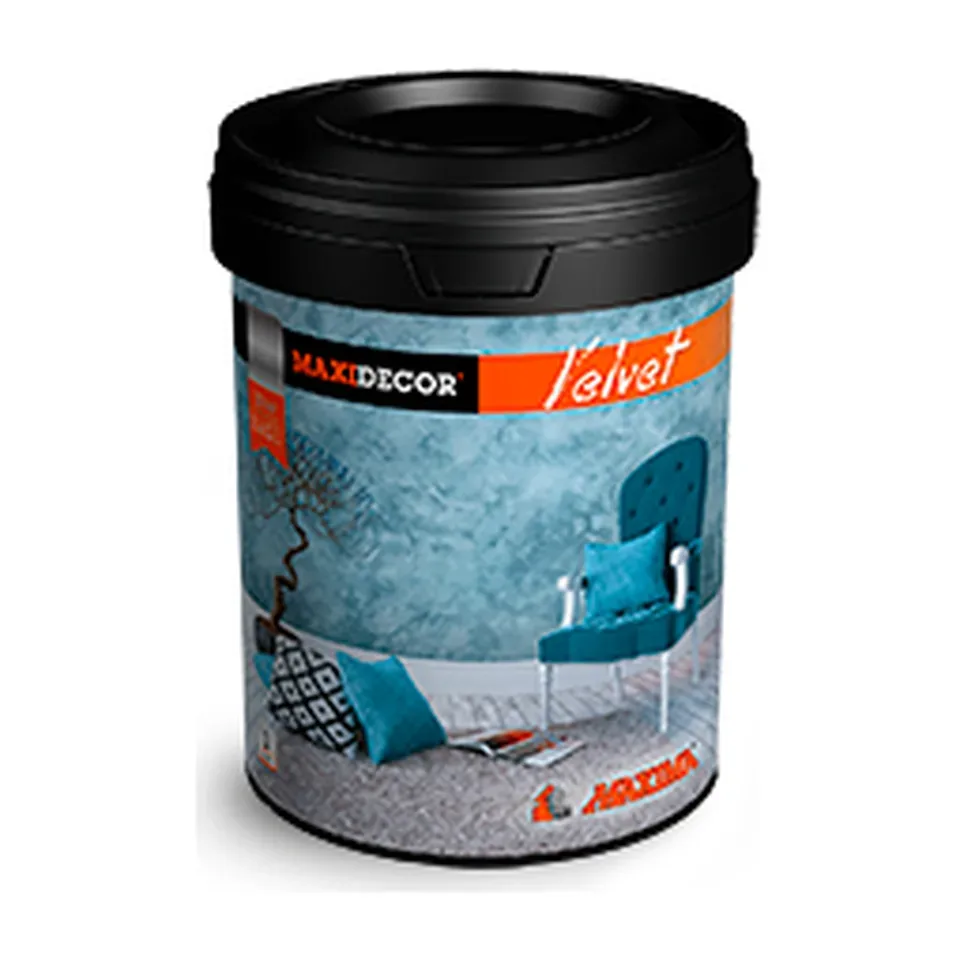 Efektna boja Maxima MAXIDECOR Velvet silver, 3 l