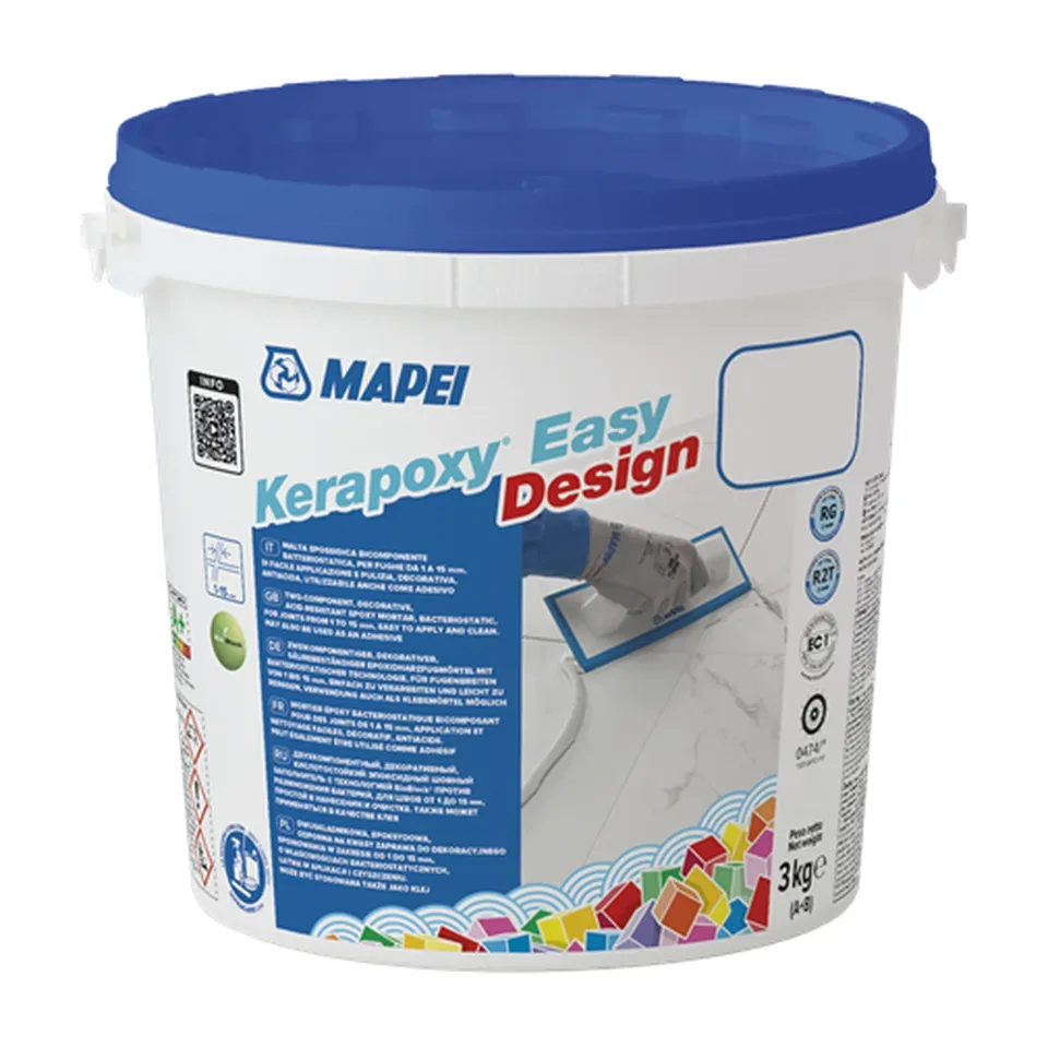Epoksidna fug masa Mapei Kerapoxy Easy Design 100 bela, 3 kg