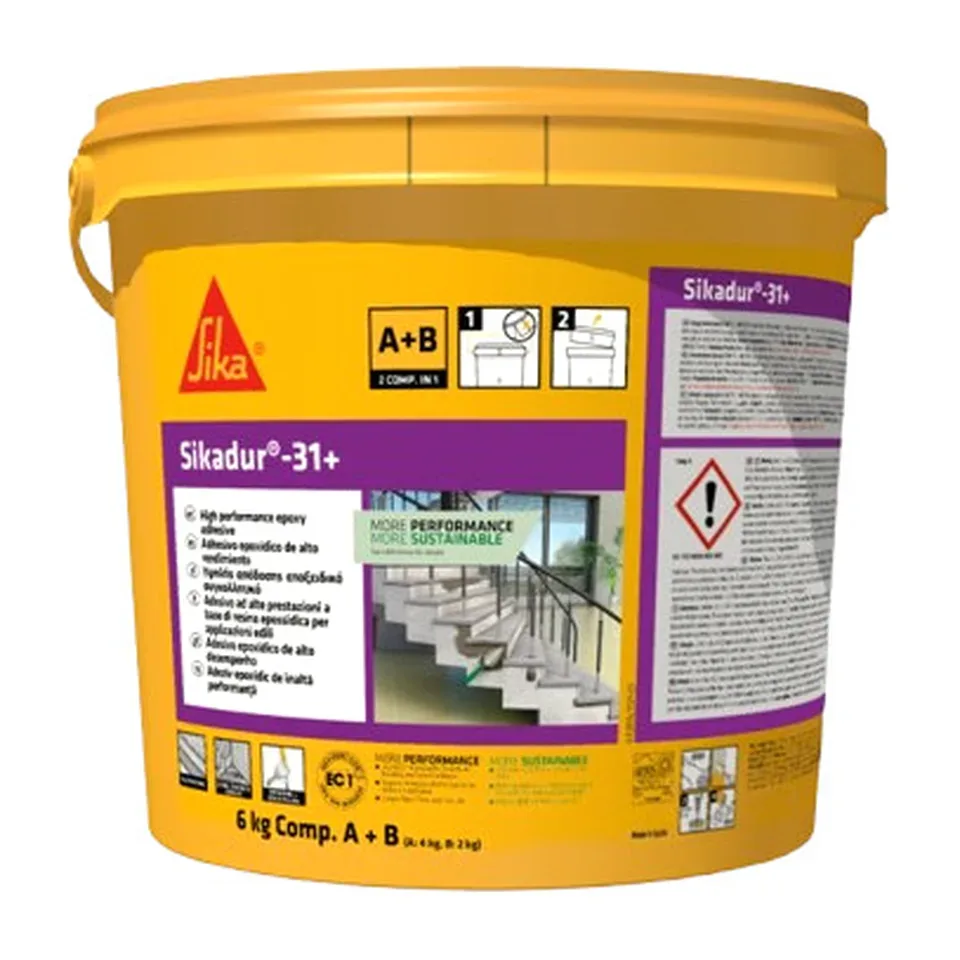 Epoksidni lepak Sika dur 31 Rapid siva A+B, 6 kg
