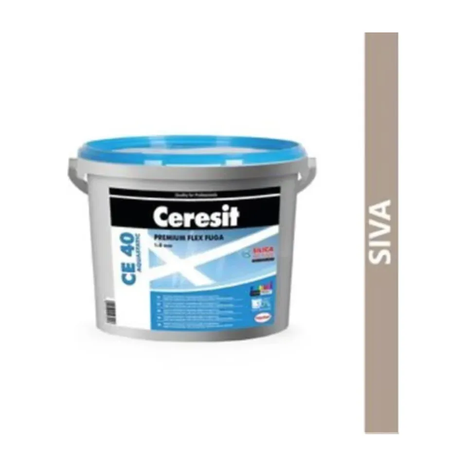 Fug masa Ceresit CE 40 07 siva 1-8 mm, 2 kg