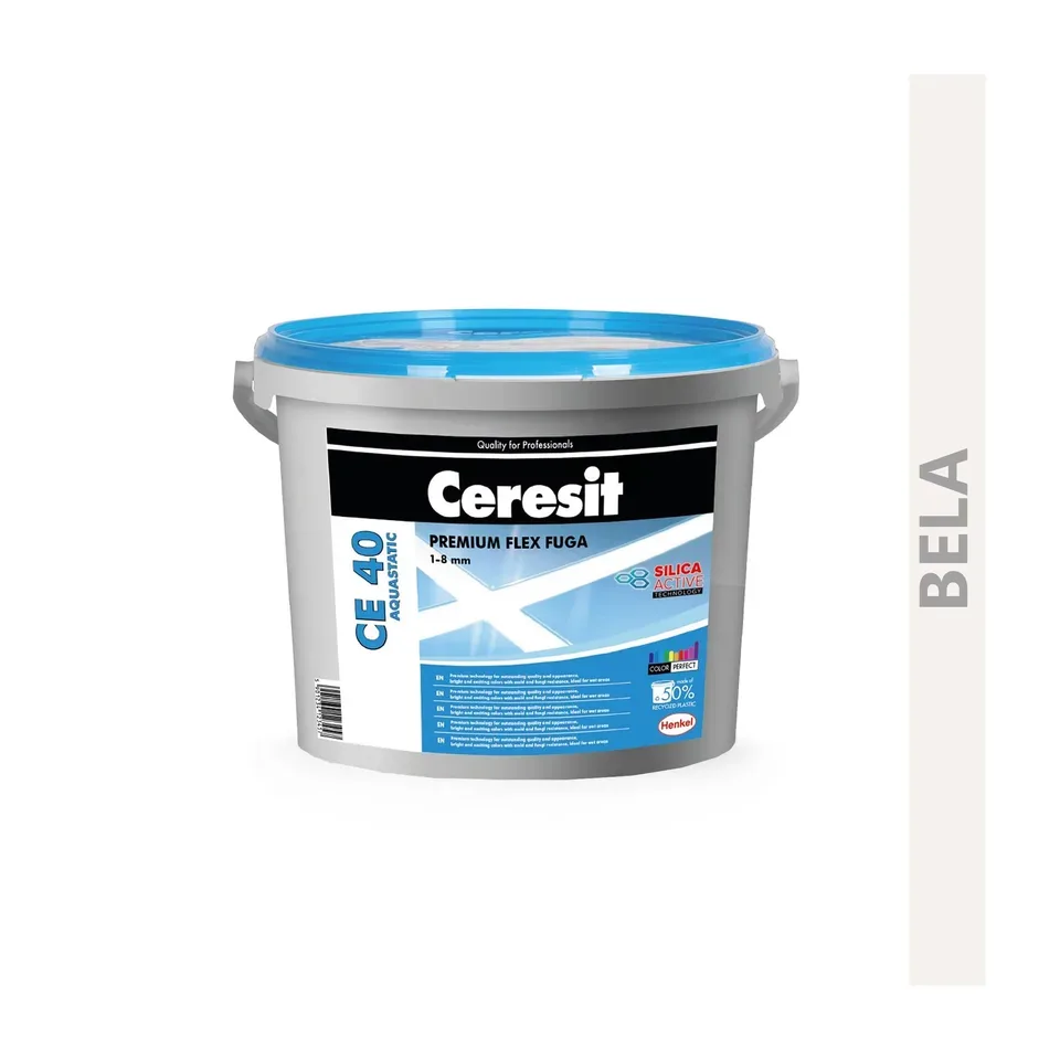 Fug masa Ceresit CE 40 bela, 2 kg