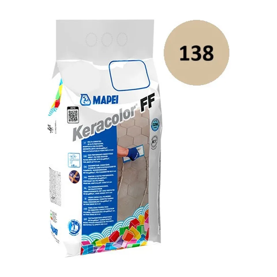 Fug masa Mapei Keracolor FF 138 almond CG2WA, 2 kg
