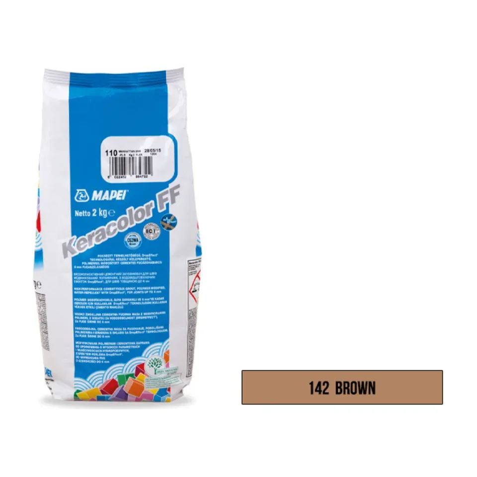 Fug masa Mapei Keracolor FF 142 brown CG2WA, 2 kg