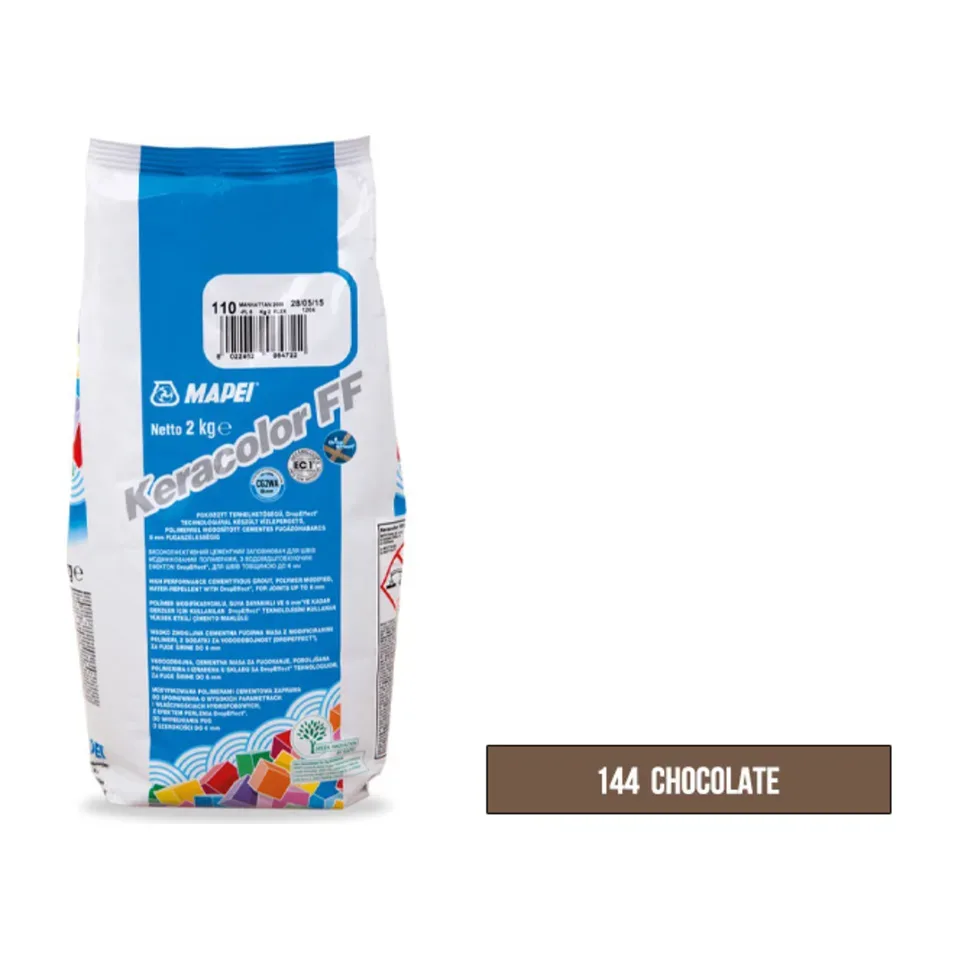 Fug masa Mapei Keracolor FF 144 čokolada CG2WA, 2 kg