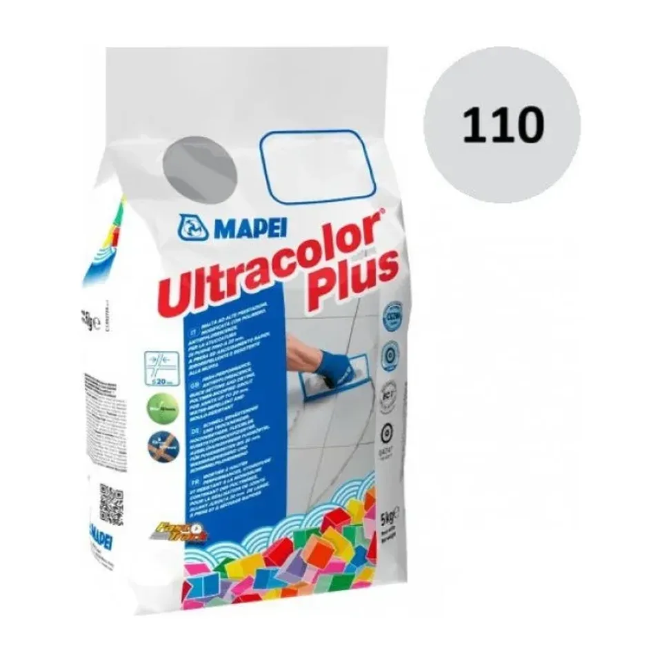 Fug masa Mapei Ultracolor Plus 110 manhattan 2000 CG2WA, 5 kg