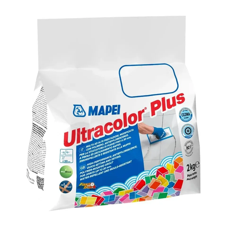 Fug masa Mapei Ultracolor Plus 119 london grey CG2WA, 2 kg