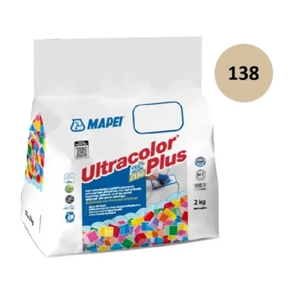 Fug masa Mapei Ultracolor Plus 138 almond CG2WA, 2 kg