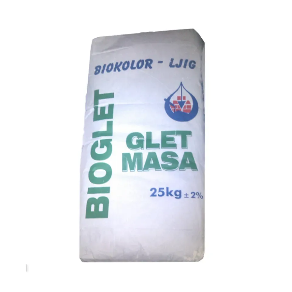 Glet masa Bioglet bela, 25 kg
