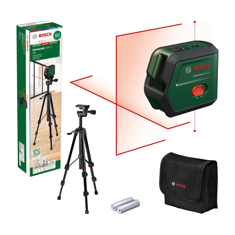 Građevinski laser Bosch UniversalLevel 2 12 m + stativ