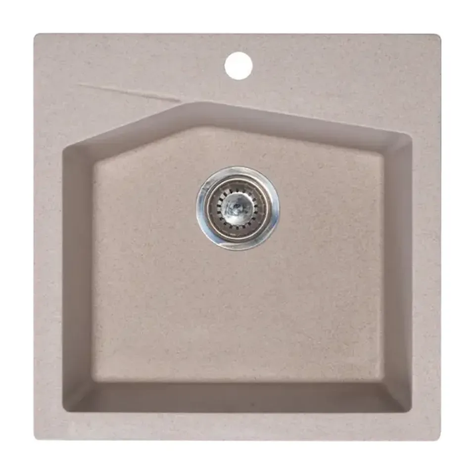 Granitna sudopera Metalac Inko xLinea 50 bež 50×50 cm