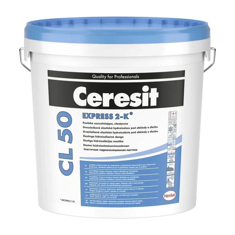 Hidroizolacija Ceresit CL 50 2K, 12,5 kg