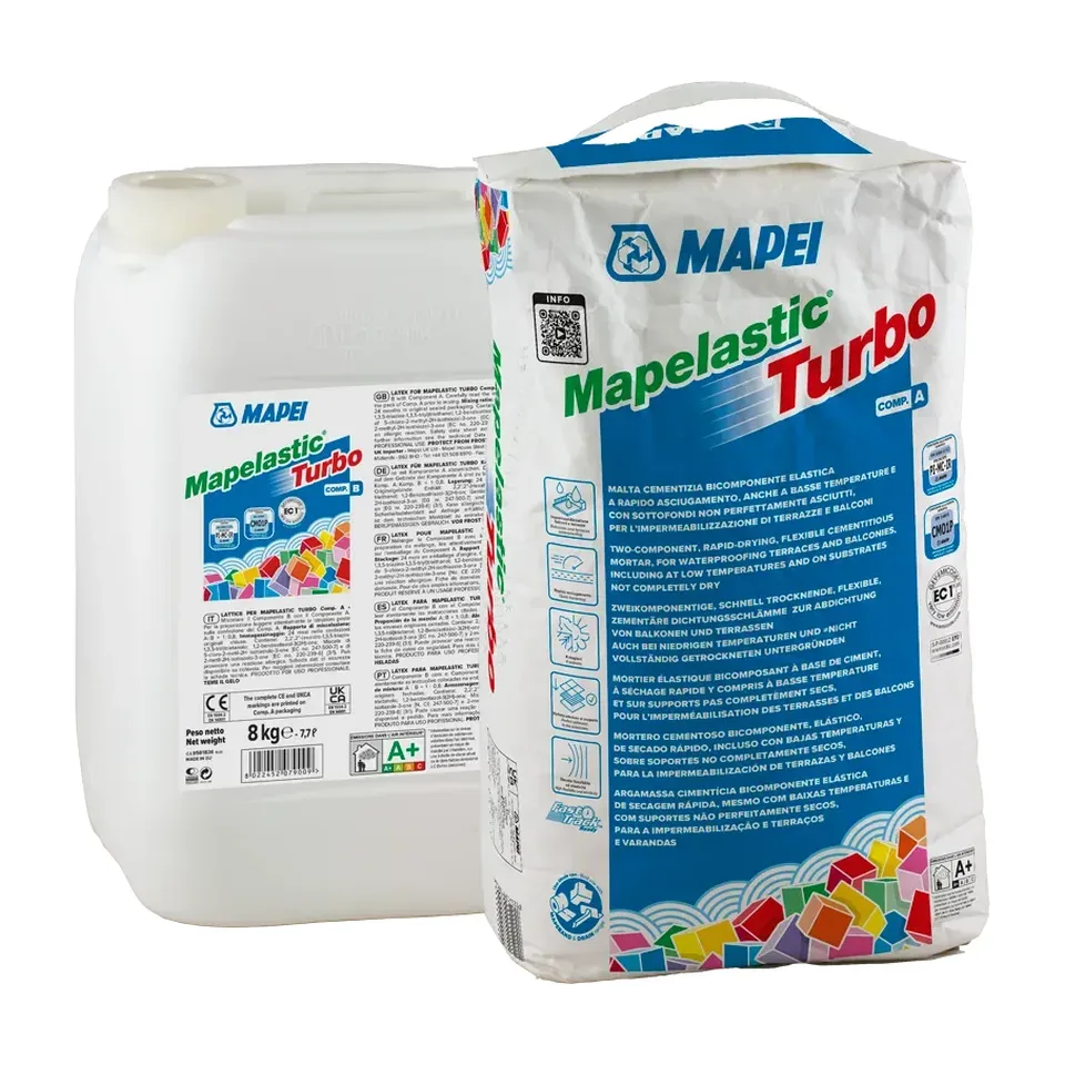 Hidroizolacija Mapei Mapelastic Turbo 36, 36 kg