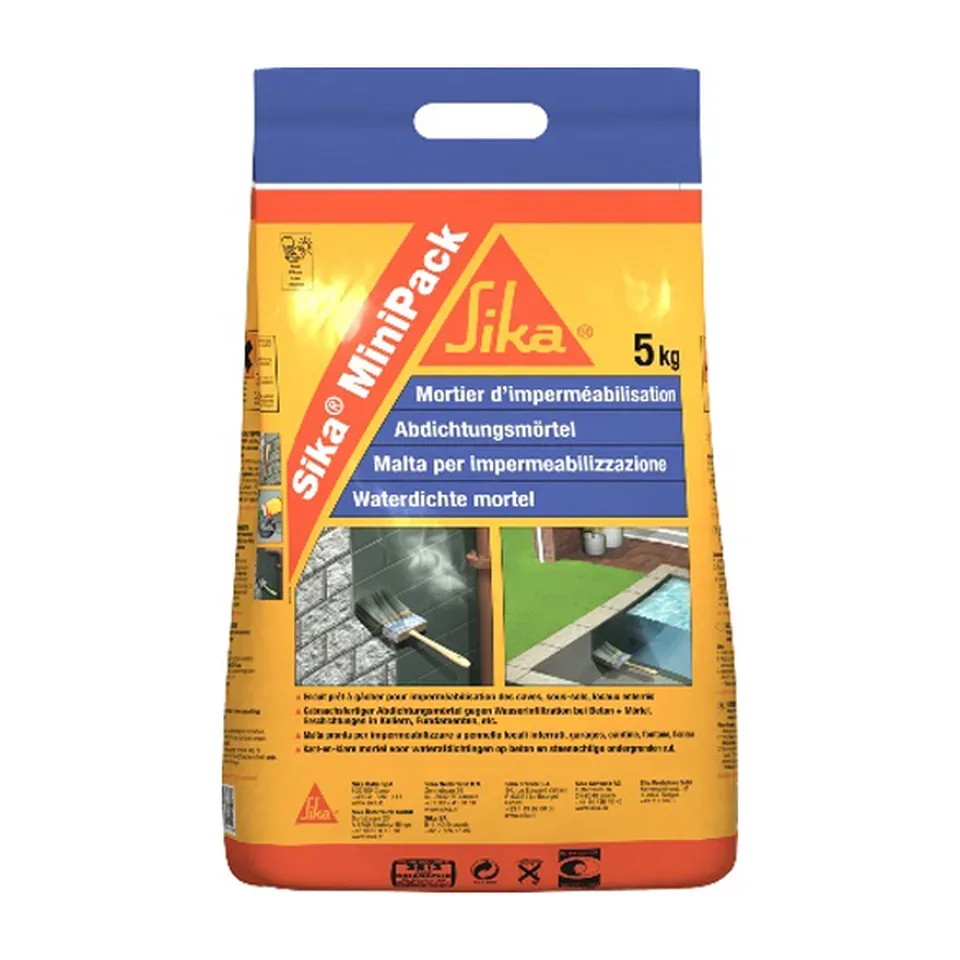 Hidroizolacija Sika MiniPack Waterproofing jednokomponentna, 5 kg