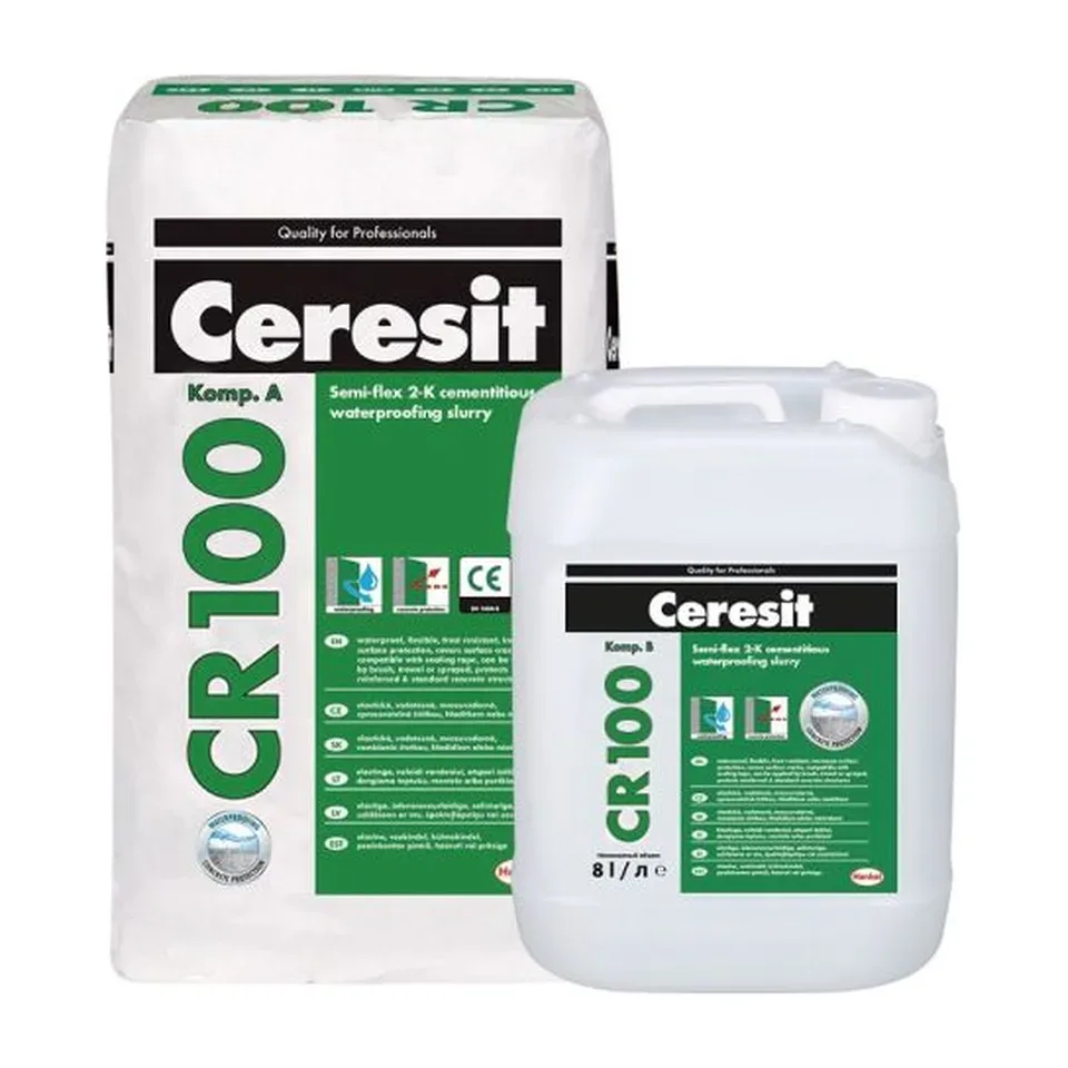Hidroizolacioni premaz Ceresit CR 100 2K, 25 kg