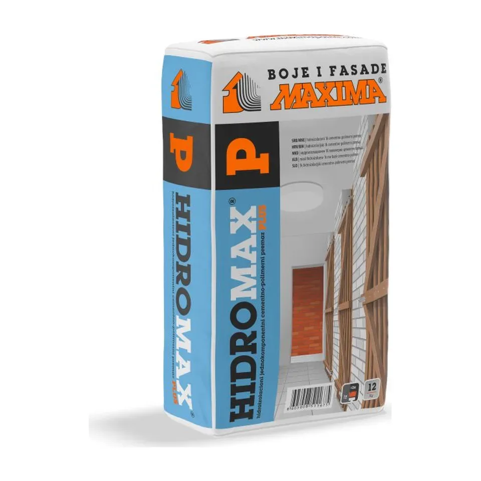 Hidroizolacioni premaz Maxima Hidromax Plus 1K, 12 kg