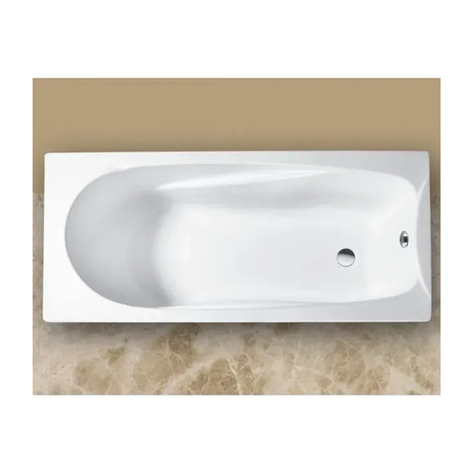 Kada Polyagram Florida bela 180x80 cm