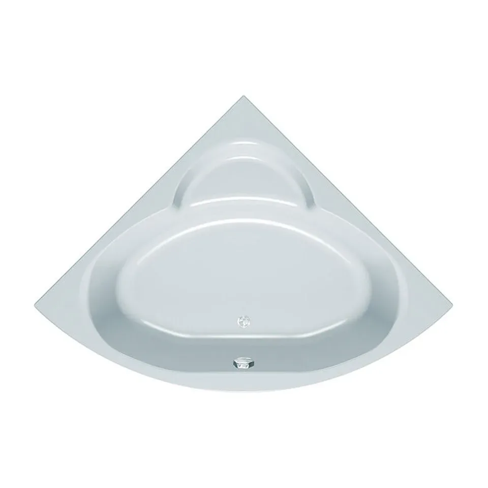 Kada za kupatilo Kolpa San Royal 1W28 bela 130x130 ugaona