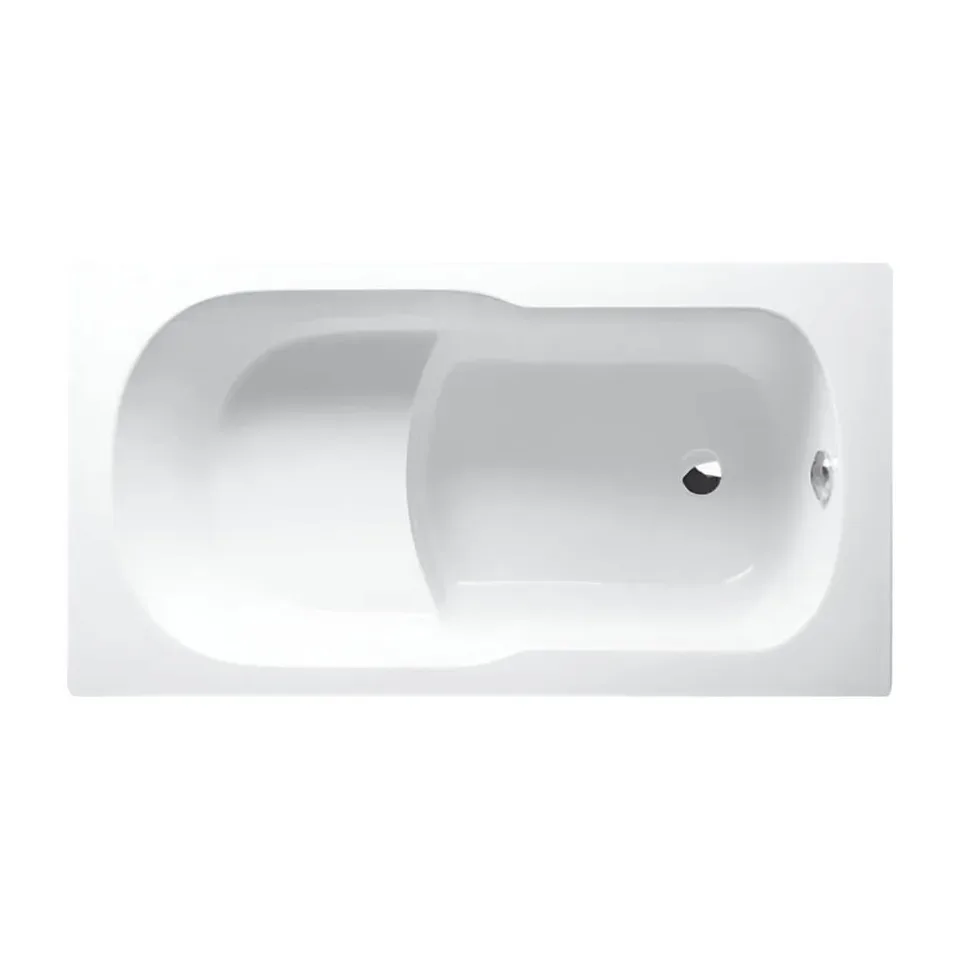 Kada za kupatilo Polyagram Triton bela 110x75 cm