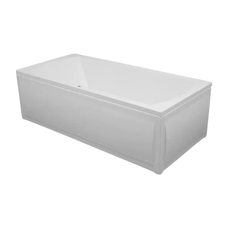 Kada Zomar Piano Lux bela 190x90 sa oblogom