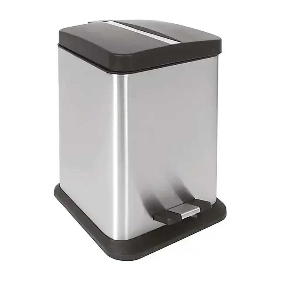 Kanta za otpatke Minotti hrom saten kvadratna, 12 l 012-KS