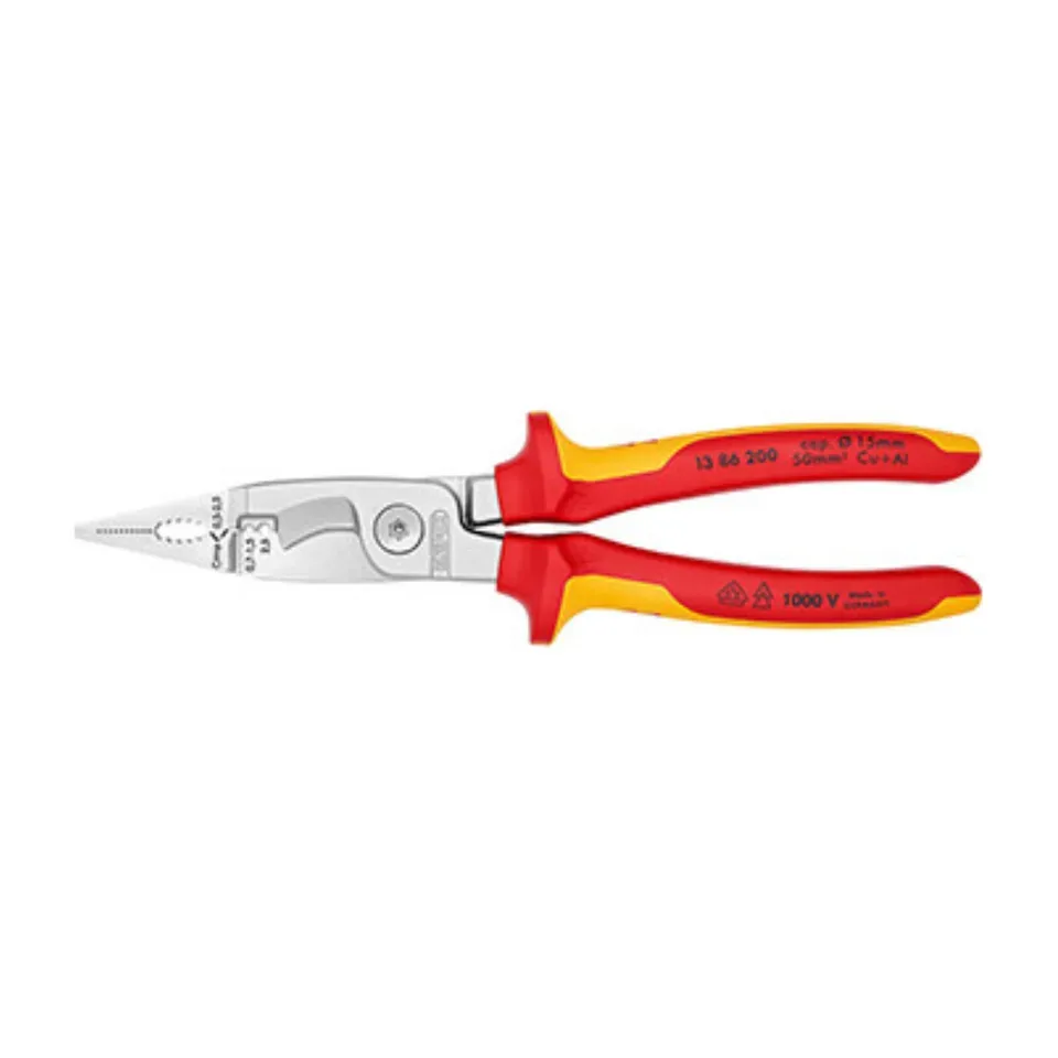 Klešta za električare Knipex 200 mm 1000V 13 86 200