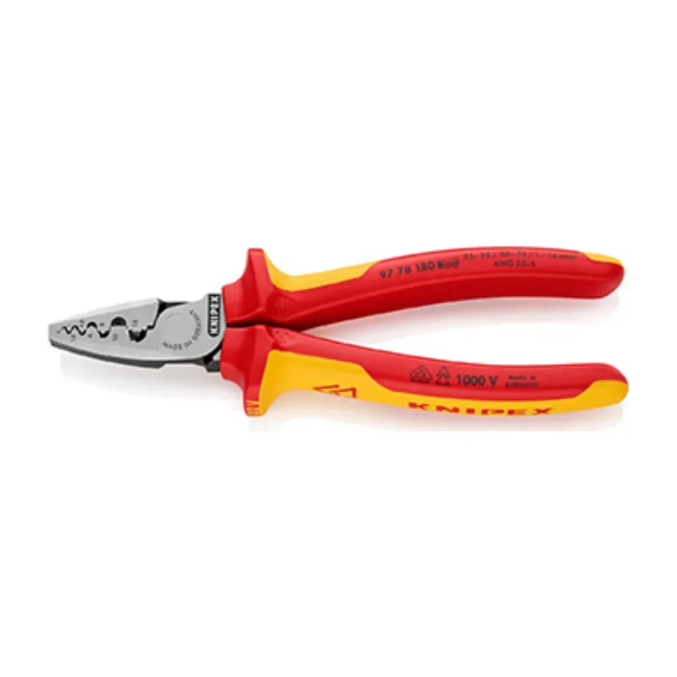 Klešta za krimpovanje Knipex 1000V 180 mm 97 78 180