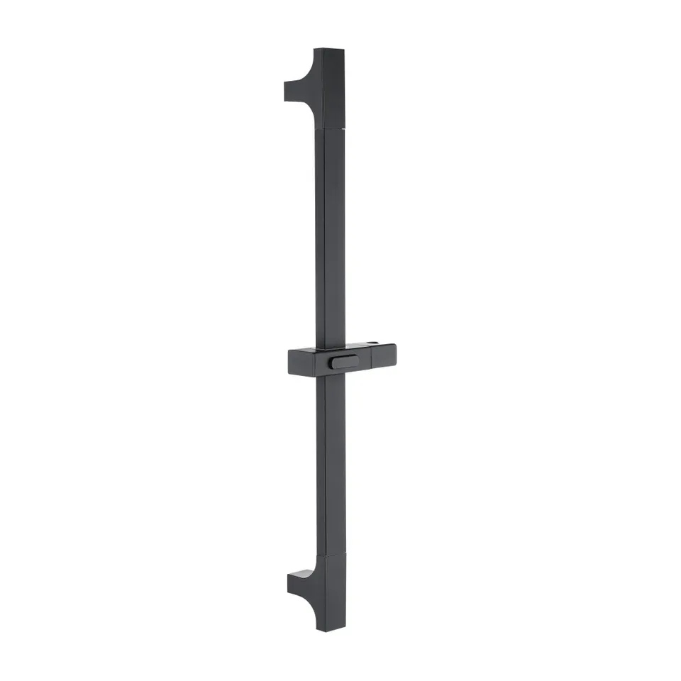 Klizna šipka za tuš Herz SQ crna 600 mm