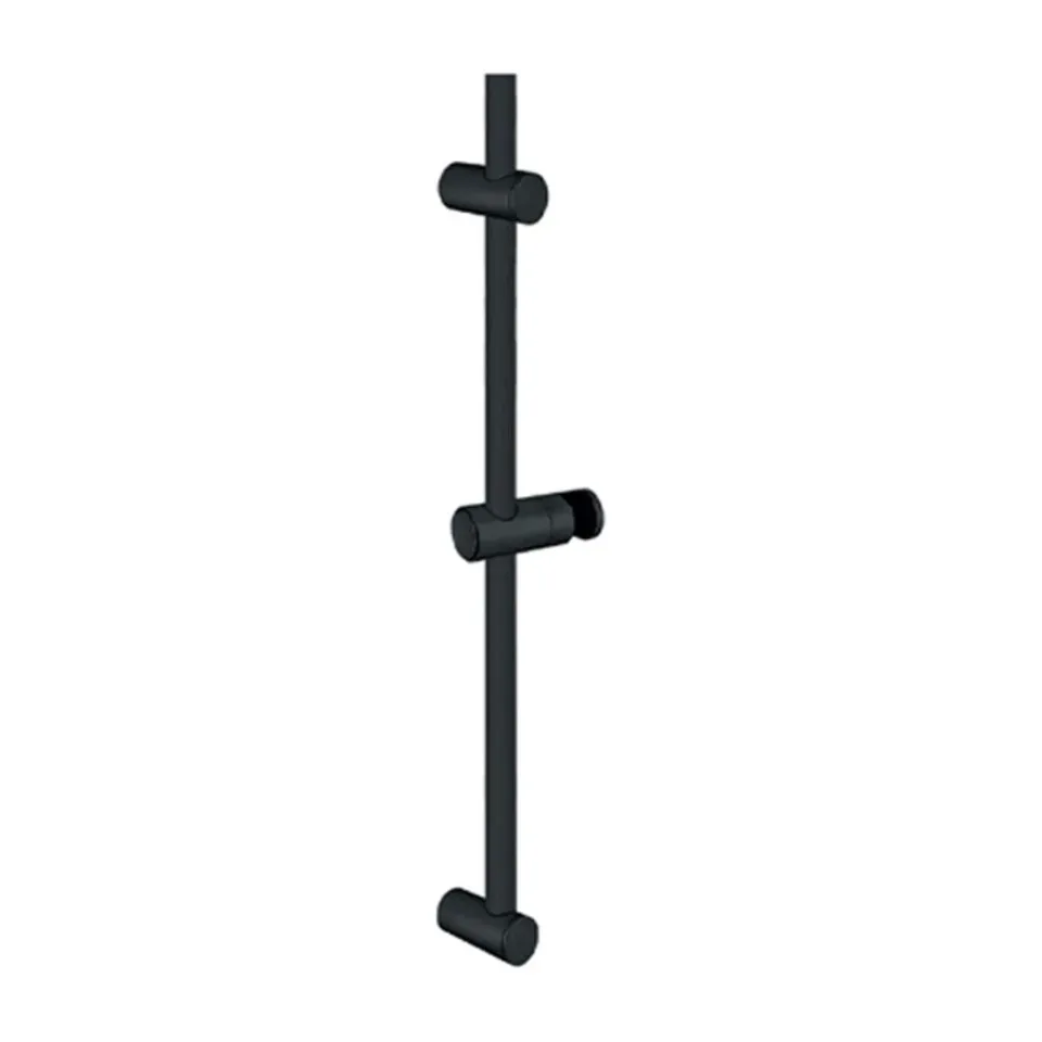Klizna šipka za tuš Rosan S.2 Black hrom 1/2"
