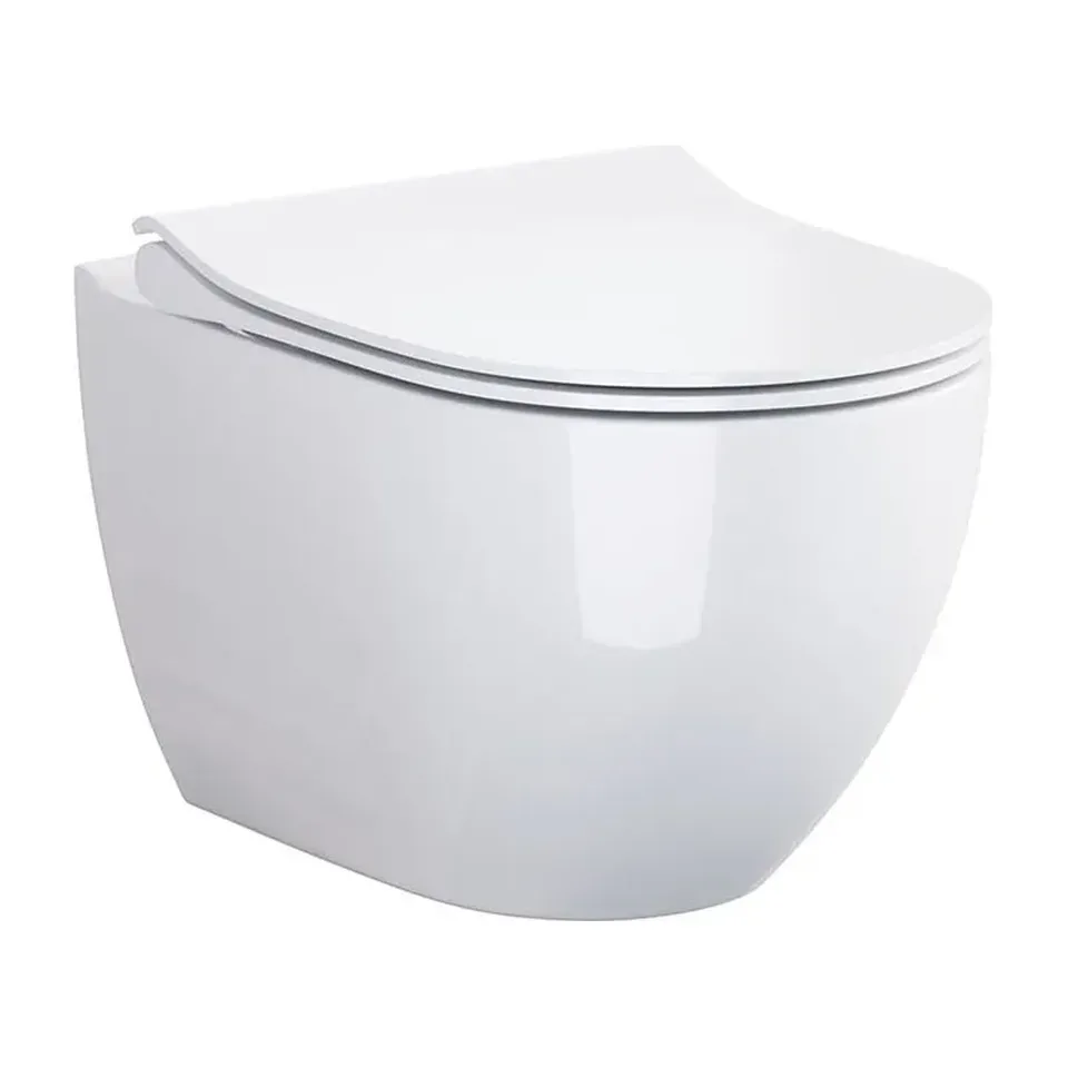 Konzolna wc šolja Cersanit Urban Harmony bela sa daskom, Clean On